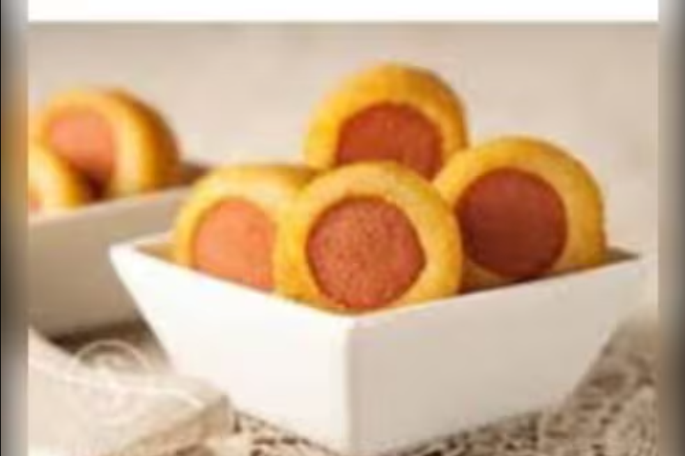 10 Mini Enroladinho Salsicha